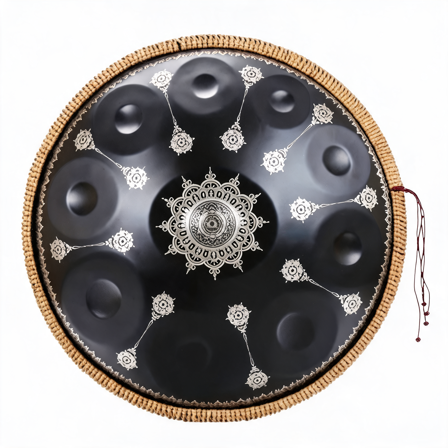 Handpan Lotus Argenté