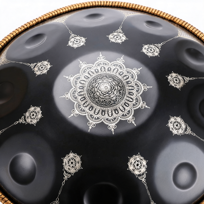 Handpan Lotus Argenté