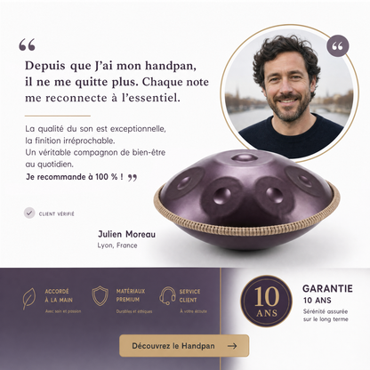 Handpan Améthyste